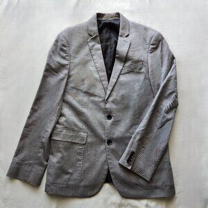 Men's Express Slim Fit Photographer suit jacket Grey Size 40R